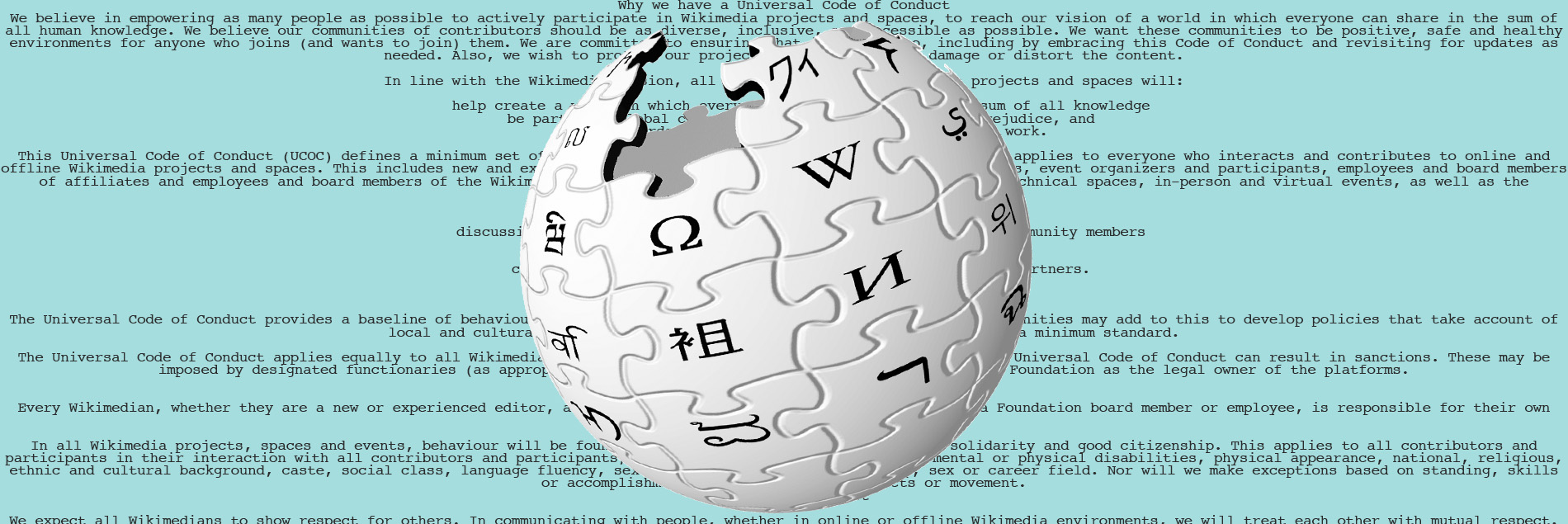 wikipedia codigo de conducta universal